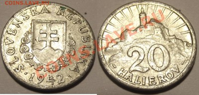 >Оккупация< Словакия 20 хелер 1942 до 03.03.12 17:00 - Словакия_20_хелер_42