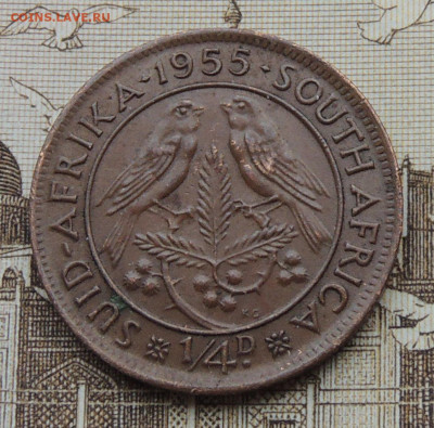 ЮАР ¼ пенни 1955 до 18.01.2026 - ЮАР ¼ пенни 55.JPG