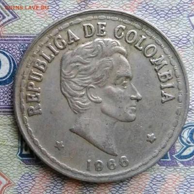 Колумбия 20 сентаво 1966 года до 19.01.2026 - IMG_20260112_193438