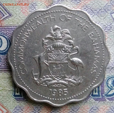 Багамы 10 центов 1985 года до 19.01.2026 - IMG_20260112_193341