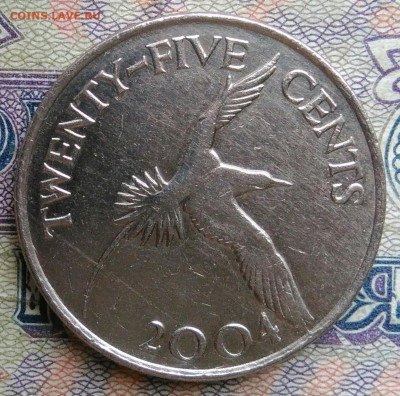 Бермуды 25 центов 2004 года до 19.01.2026 - IMG_20260114_003404