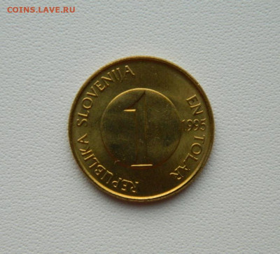 Словения 1 толар  1995 г. (Фауна) С рубля! до 20.01.26 - DSCN0508.JPG