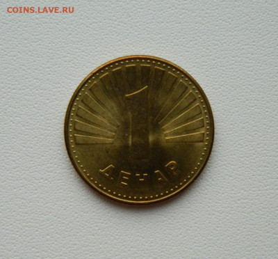 Македония 1 денар 2016 г. (Фауна) С рубля! до 20.01.26 - DSCN0535.JPG