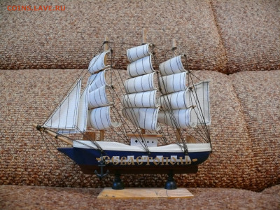 Сувенир макет парусника "Севастополь" - P1830903.JPG