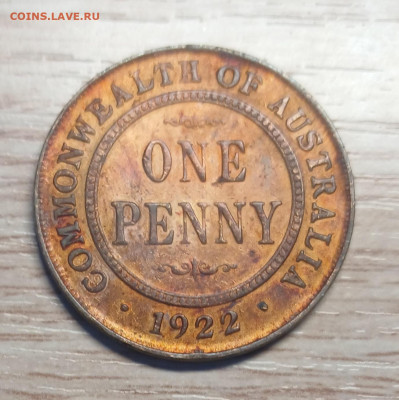 Австралия 1 пенни 1922 до 20.01.26 - 20251215_124143