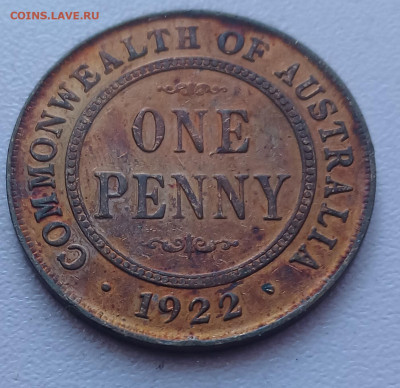 Австралия 1 пенни 1922 до 20.01.26 - 20251215_122215