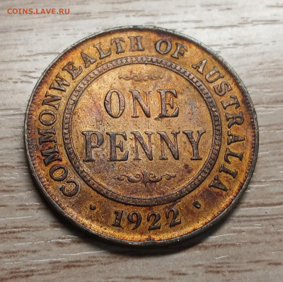 Австралия 1 пенни 1922 до 20.01.26 - 20260114_142408