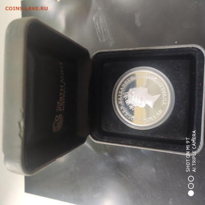 Тувалу 1 доллар, 2011 Австралийский крокодил -20.01 до 22.00 - 1757749532704 (1)