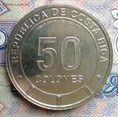 Коста-Рика 50 колон 2023 года бабочка до 19.01.2026 - IMG_20260114_170208