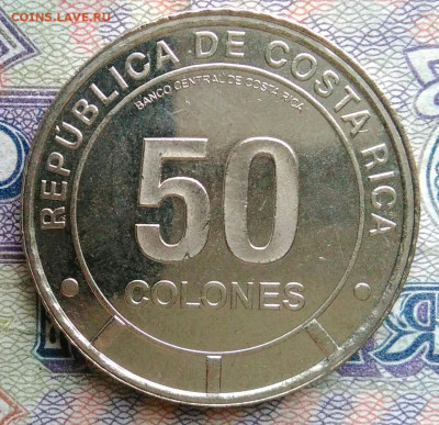 Коста-Рика 50 колон 2023 года ящерица до 19.01.2026 - IMG_20260114_170016