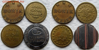 Жетоны метро, телефон, игровые, торговые и пр. Оценка. - 1