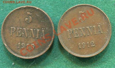 5 пенни 1912, 1916. до 29.02.2012. 22.00.мск - y45