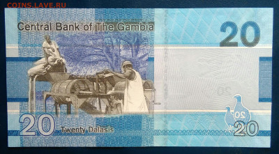 Гамбия 20 даласи 2023 года до 19.01.2026 - IMG_20260115_211008