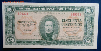 Уругвай 50 сентесимо 1939 года до 19.01.2026 - IMG_20260115_203942