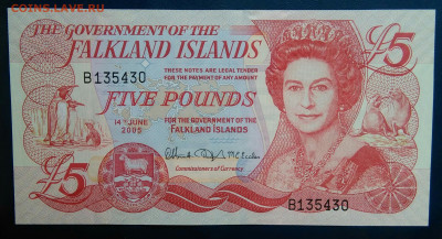 Фолклендские острова 5 фунтов 2005 года до 19.01.2026 - IMG_20260115_203122