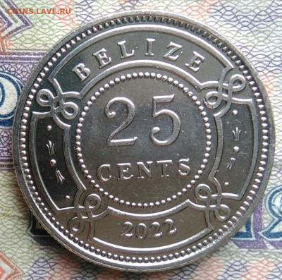 Белиз 25 центов 2022 года до 19.01.2026 - IMG_20260115_220149