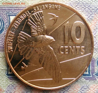 Сейшелы 10 центов 2022 года до 19.01.2026 - IMG_20260115_211926