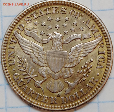 4 доллара 1908 Денвер - D до 20.01 - IMG_20260115_200452_735