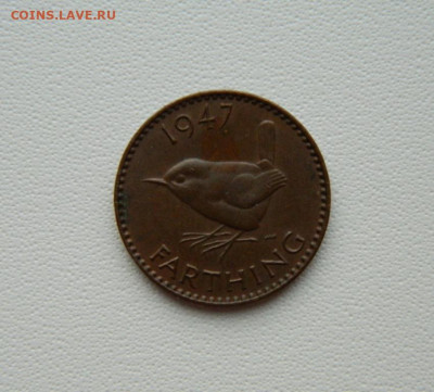 Великобритания 1 фартинг 1947 г. (Фауна)С рубля! до 22.01.26 - DSCN0523.JPG