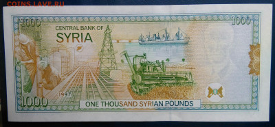 Сирия 1000 фунтов 1997 года до 19.01.2026 - IMG_20260115_192310