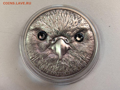 Монголия 500 тугриков 2016 Сокол балобан, Ag999, до 23.01 - Ю Монголия Сокол-2