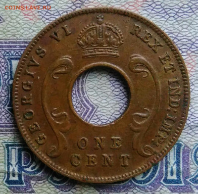 Британская Восточная Африка 1 цент 1942 года до 19.01.2026 - IMG_20260112_194326
