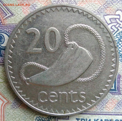 Фиджи 20 центов 1987 года до 19.01.2026 - IMG_20260114_002024