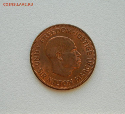 Сьерра-Леоне 1 цент 1964 г. С рубля! до 22.01.26 - DSCN0617.JPG