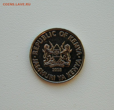 Кения 1 шиллинг 2018 г. (Фауна)  С рубля! до 21.01.26 - DSCN0554.JPG