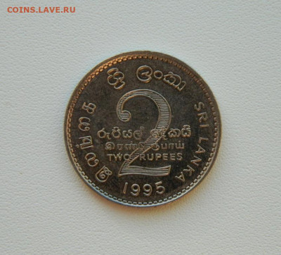 Шри-Ланка 2 рупии 1995г.(Юбилейная )ФАО С рубля! до 21.01.26 - DSCN0636.JPG