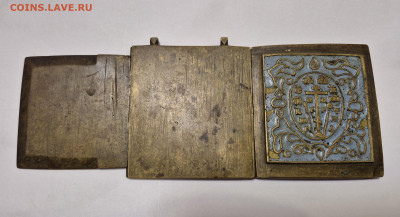 Старинный медный складень до 20.01. - 20251211_200549