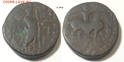 Bl тетрадрахма, 30-60гг, чекан Таксилы до 21.01.26 в 22-10 - ГондофарСас индопарф 30-60