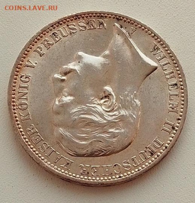 Пруссия, 3 марки 1909 до 22.01.26 в 22.00. - IMG_20260118_134305