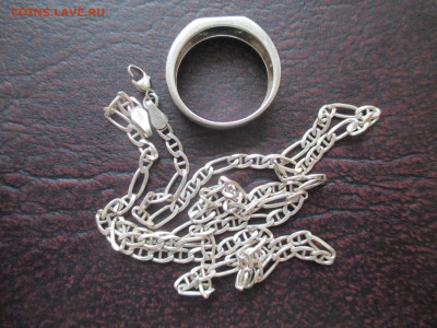 печатка и цепочка серебро вес более 10гр  ниже металла - IMG_0067.JPG