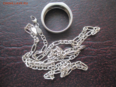 печатка и цепочка серебро вес более 10гр  ниже металла - IMG_0068.JPG