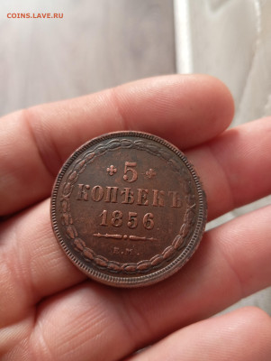 5 копеек 1856г ем до 23.01.26г в 22.00 по мск. - IMG_20260118_113137