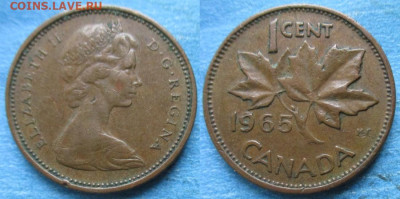 Канада 1 цент 1965 до 25-01-26 в 22:00 - Канада 1 цент 1965    12941