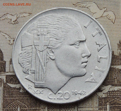 Италия 20 чентезимо 1942 до 25.01.2026 - Италия 20 чентезимо 42.JPG