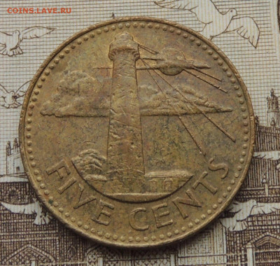 Барбадос 5 центов 1999 до 25.01.2026 - Барбадос 5 центов 99.JPG