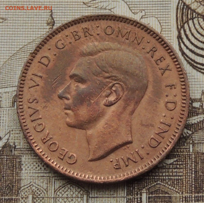 Великобритания 1 фартинг 1943 до 25.01.2026 - Великобритания 1 фартинг 43 .JPG