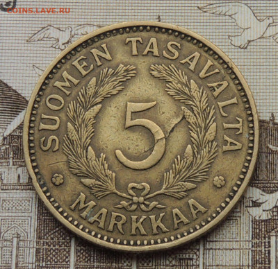 Финляндия 5 марок 1931 до 25.01.2026 - Финляндия 5 марок 31..JPG