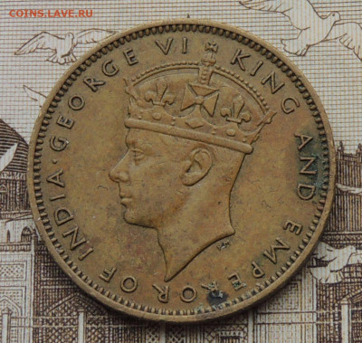 Ямайка ½ пенни 1945 до 25.01.2026 - Ямайка ½ пенни 45. .JPG