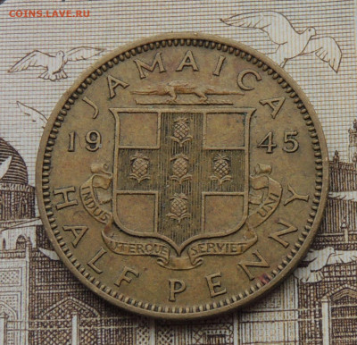 Ямайка ½ пенни 1945 до 25.01.2026 - Ямайка ½ пенни 45..JPG