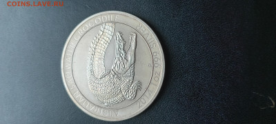 1 доллар 2014 Крокодил Австралия До 25.01.2026 20-00мск - 20260117_144813