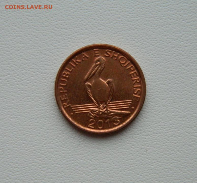 Албания 1 лек 2013 г. (Фауна) С рубля! до 26.01.26 - DSCN0831.JPG