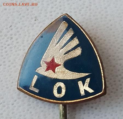 LOK Авиаремонтные мастерские Чехословакия до 27.01. - знак_Чехословакия-LOK