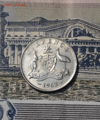Австралия 6 пенсов 1963 года До 28.01 - 20250924_202556