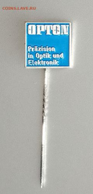 OPTON оптика электроника Германия до 28.01. - знак_OPTON-оптика-электроника
