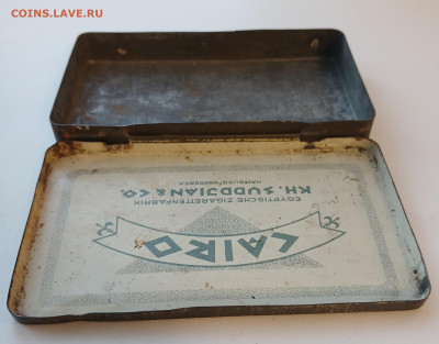 жестяная коробка из-под папирос Египет - 20260122_153553