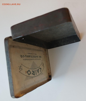 жестяная коробка из-под папирос Египет - 20260122_153502